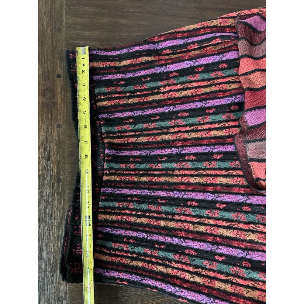 Anthropologie Cecilia Prado Pleated Midi Skirt Knit Women’s Large - Picture 11 of 11